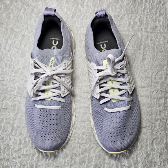 On Running Women's Cloudswift 3 nimbus/hay sneakers Sz 10.5 - Picture 4 of 8